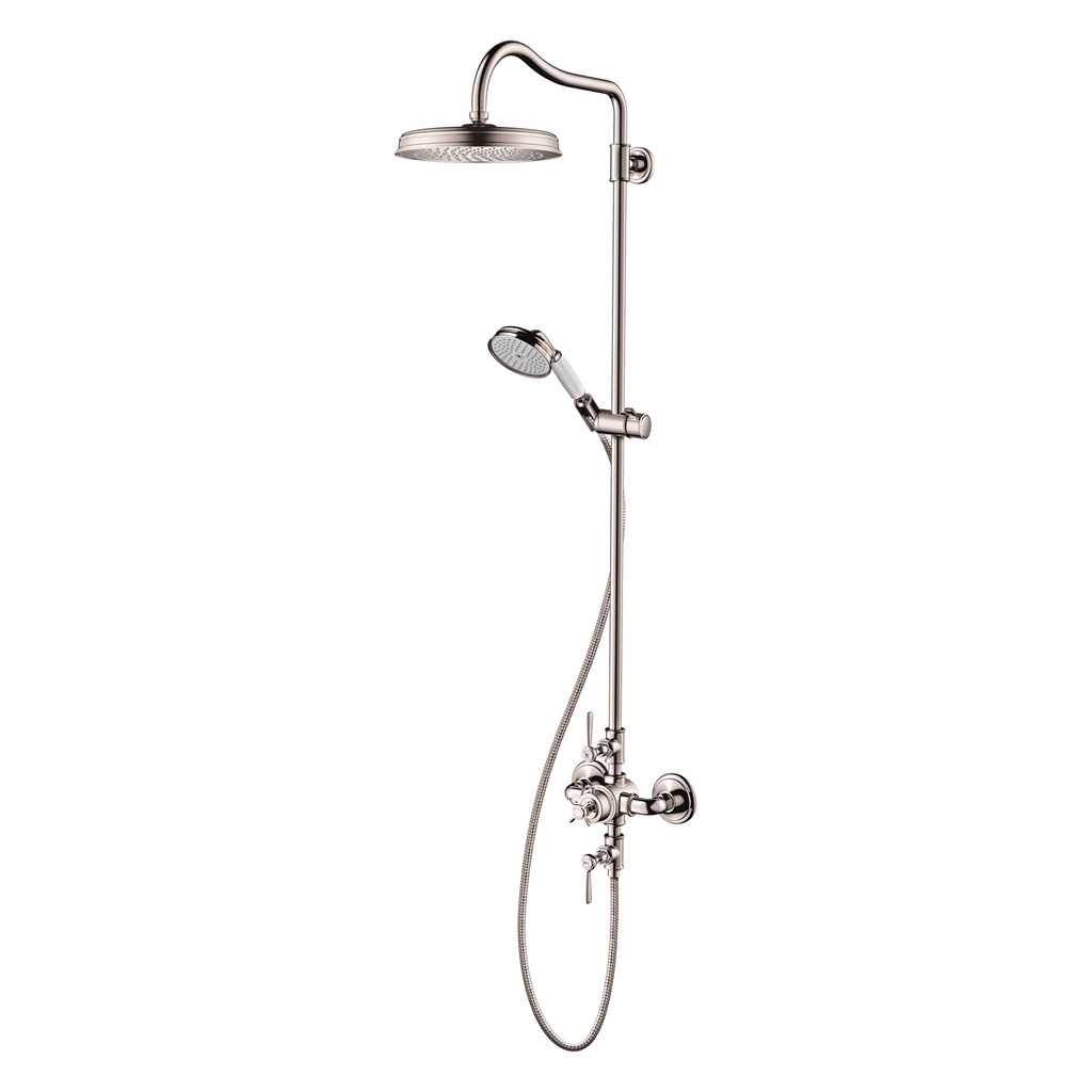 Hansgrohe 16574831 Axor Montreux Showerpipe 240 1 Jet Polished Nickel