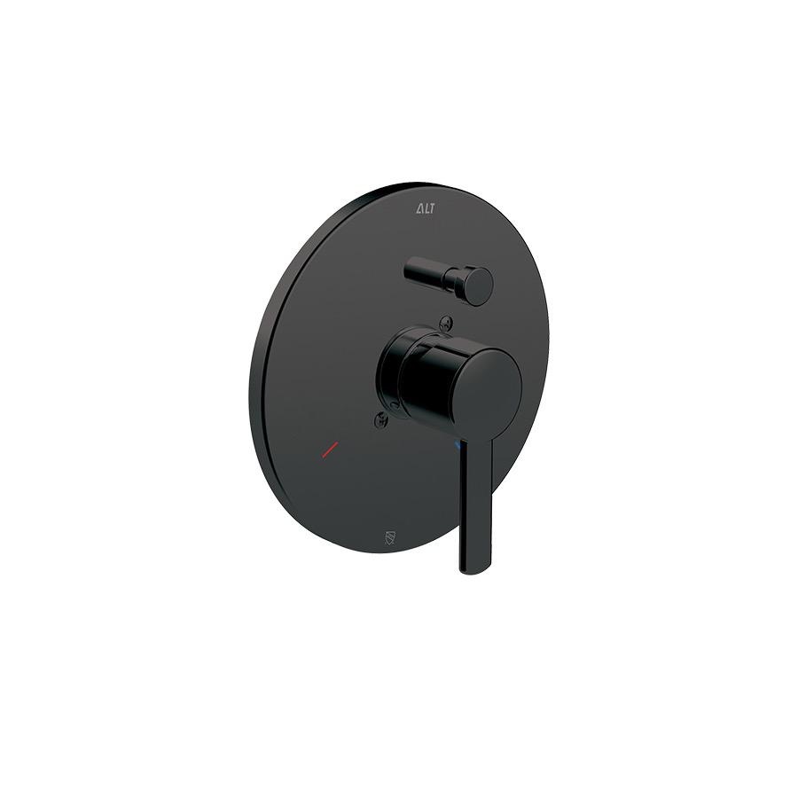ALT 40921 Circo Pressure Balance With Diverter Trim Kit Electro Black 1