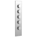 Aquabrass SR3495 Trim Set For 3/4 Thermostatic Valve 3004 Brushed Nickel 1