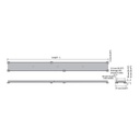 ACO 37334 Tile Stainless Steel Grate 39.37 2
