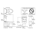 Kohler 3999-U-96 Highline Comfort Height Two-Piece Elongated 1.28 Gpf Toilet With Class Five Flush Technology Left-Hand Trip Lever And Insuliner Tank Liner 2