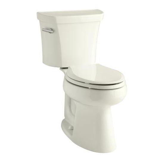 Kohler 3999-U-96 Highline Comfort Height Two-Piece Elongated 1.28 Gpf Toilet With Class Five Flush Technology Left-Hand Trip Lever And Insuliner Tank Liner 3