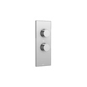 Aquabrass SR3195 Trim Set For 1/2 Thermostatic Valve 12001 Brushed Nickel 1