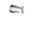 Aquabrass 10332 Tub Spouts 5 1/4 Round Tub Spout With Diverter Polished Chrome 1