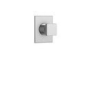 Aquabrass S0695 Square Trim Set For 1/2 Shut Off Valve N1006 Polished Chrome 1