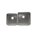 Julien 003237 Classic Sink Undermount Double L15X16X8 R18X18X10 1