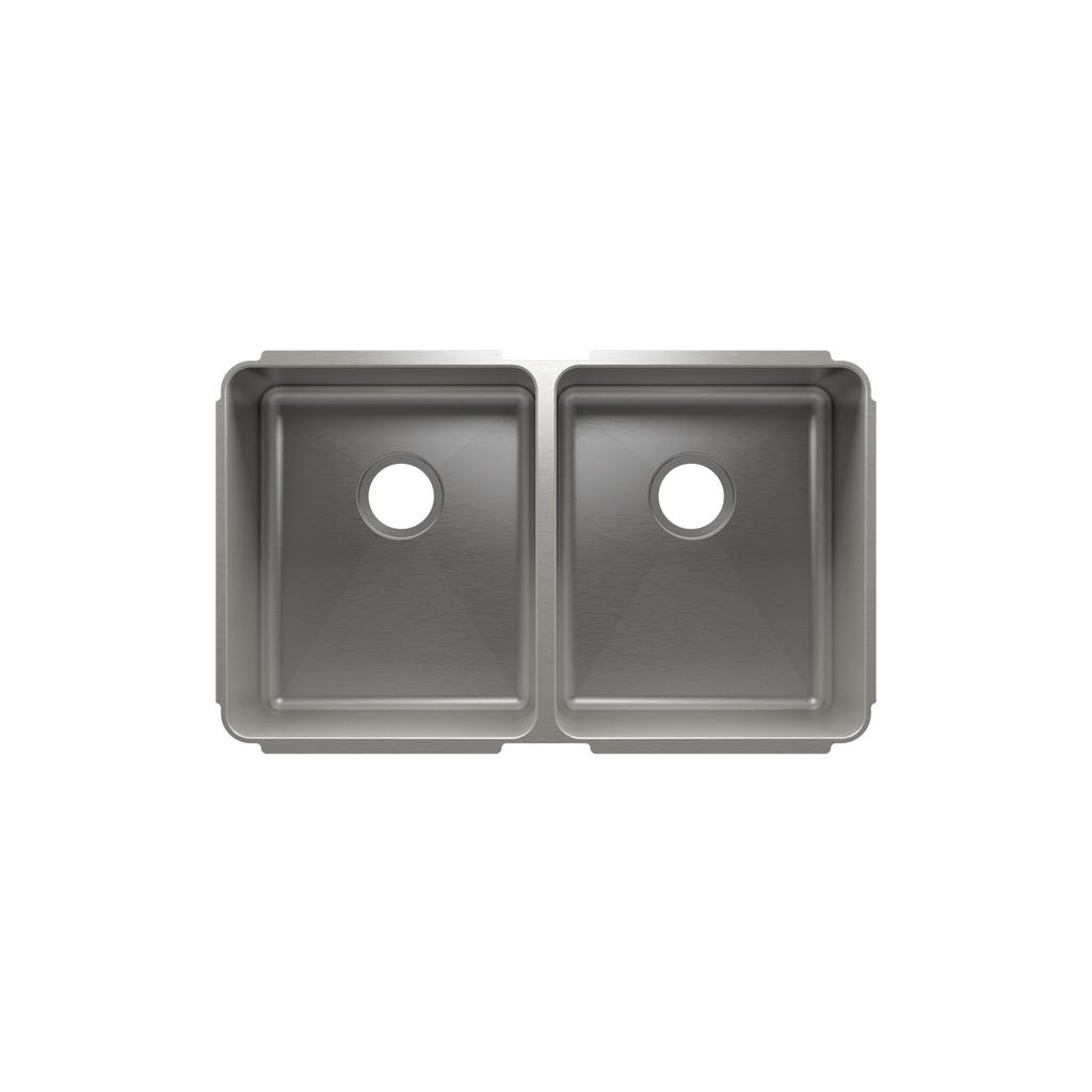 Julien 003232 Classic Sink Undermount Double L15X18X10 R15X18X10 1