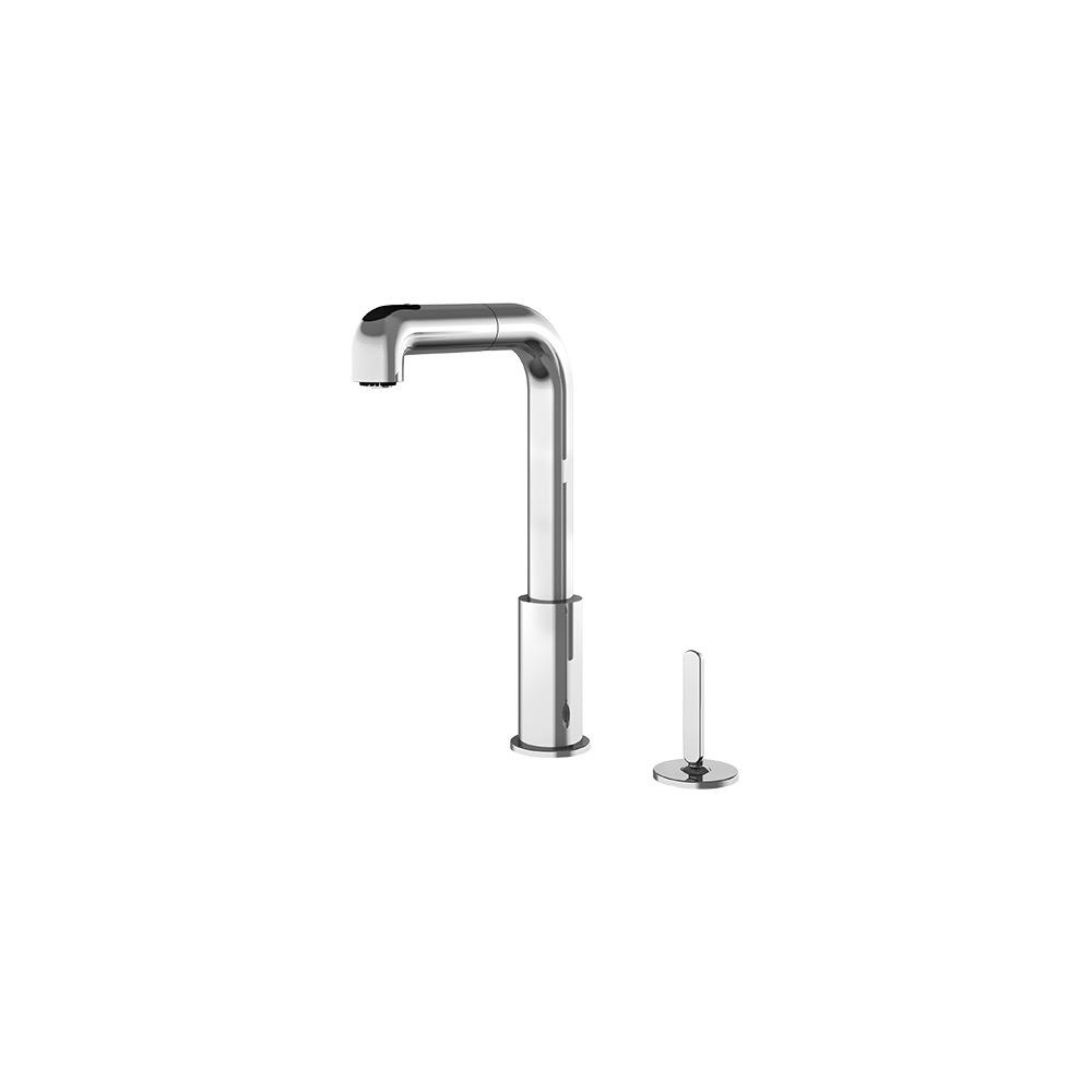 Julien 306201 Pull-Out Faucet With Remote Lever Latitude Polished Chrome 1