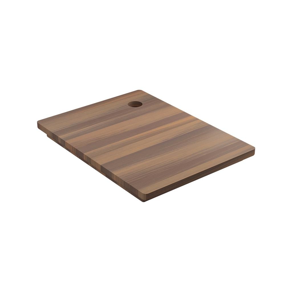 Julien 210060 Cutting Board For Fira Sink With Ledge Walnut 12-3/4X17-1/4X1-1/2 1
