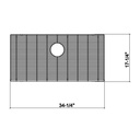 Julien 200935 Grid For Socialcorner Sink 35X18 2