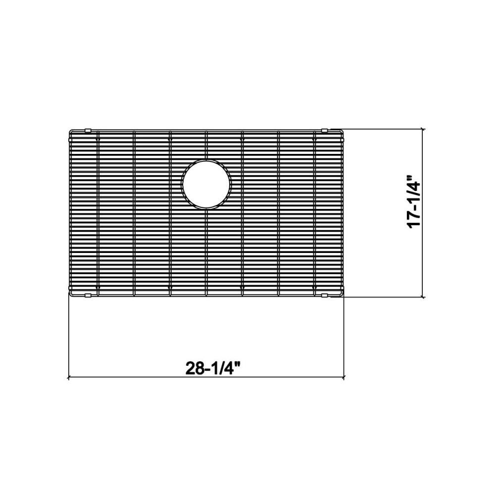 Julien 200934 Grid For Socialcorner Sink 29X18 2