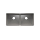 Julien 003963 J7 Sink Undermount Double L18X16X8 R18X16X8 1