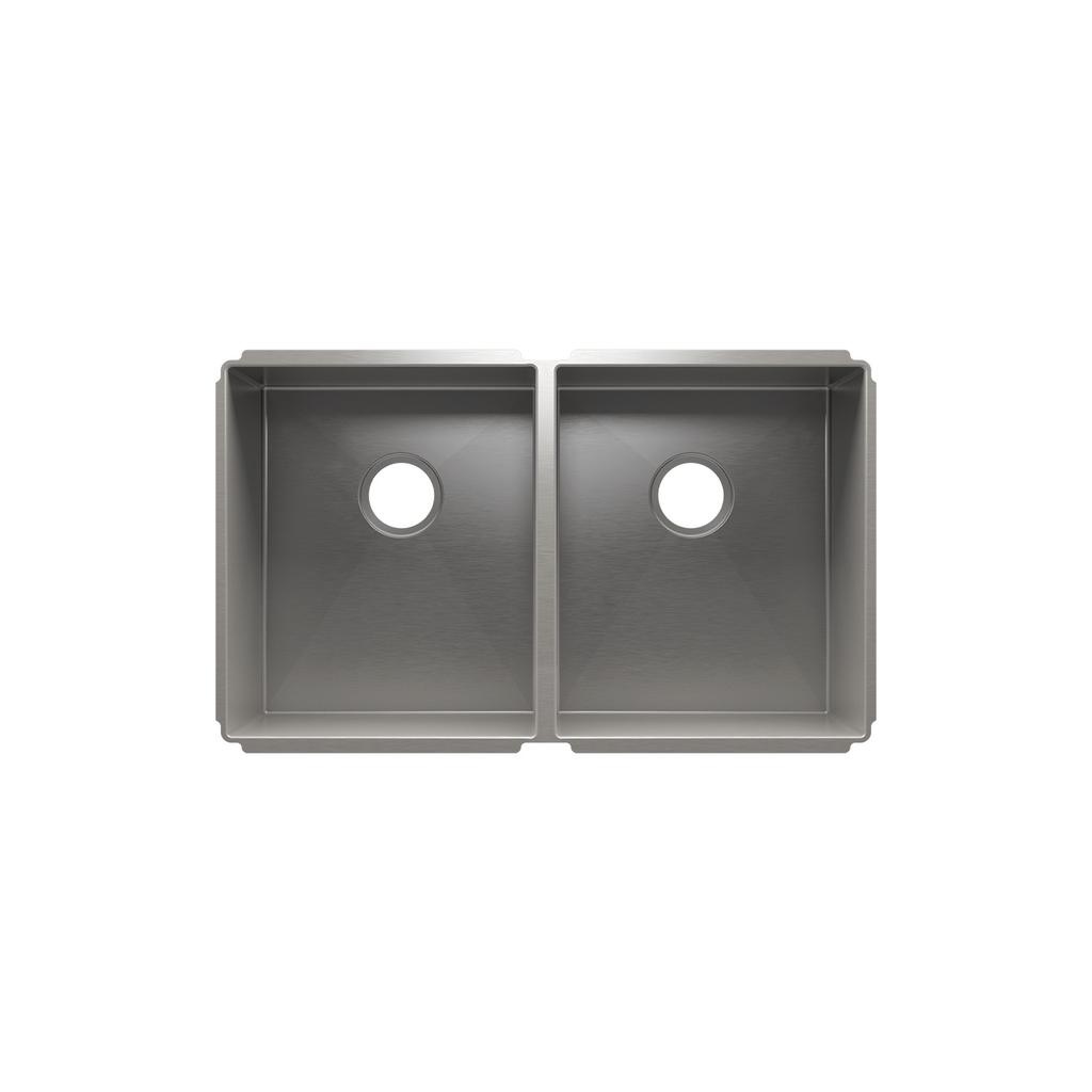 Julien 003949 J7 Sink Undermount Double L15X18X10 R15X18X10 1