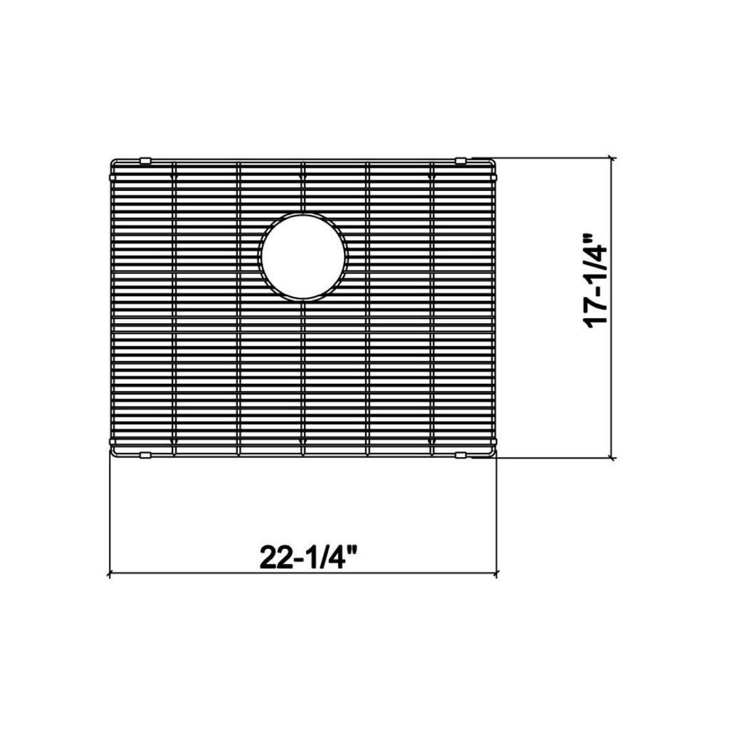 Julien 200933 Grid For Socialcorner Sink 23X18 2