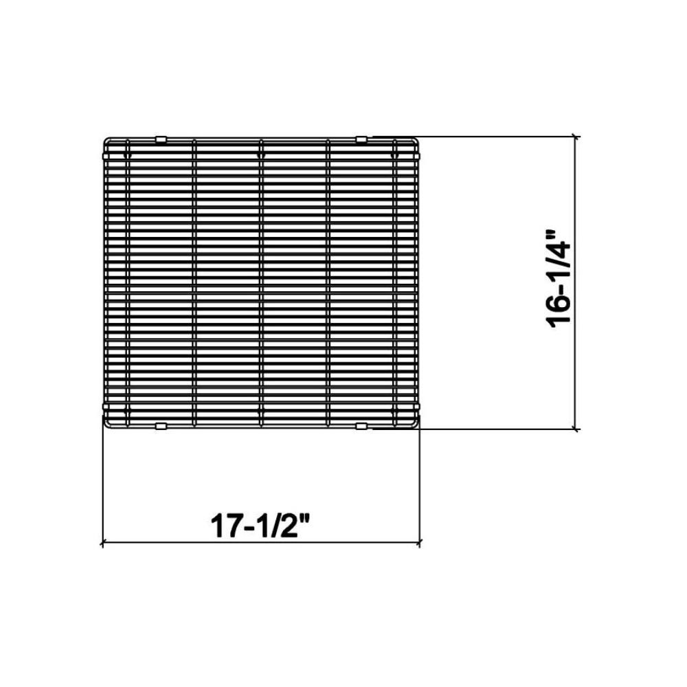 Julien 200929 Grid For Urbanedge J7 And Classic Sink 18X17 Without Drain 2