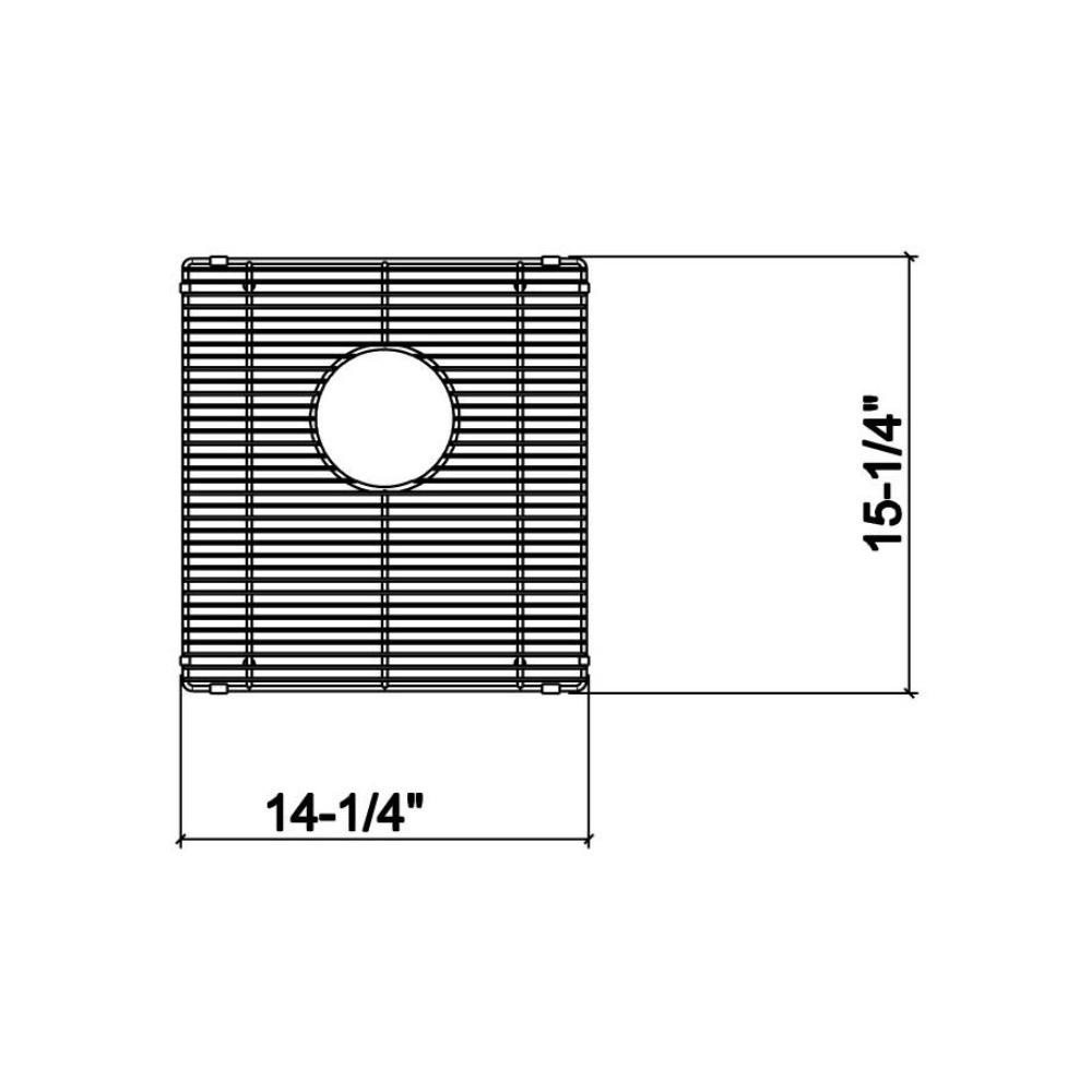 Julien 200904 Grid For Urbanedge J7 And Classic Sink 15X16 2
