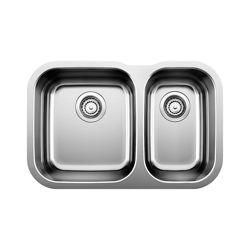 Blanco 400006 Essential U 1.5 Double Undermount Kitchen Sink 1