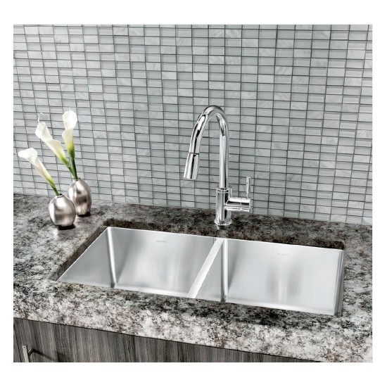 Blanco 401519 Quatrus R15 U 2 Stainless Steel Double Kitchen Sink 2
