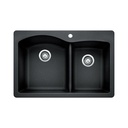 Blanco 400060 Diamond 1.75 Double Drop In Kitchen Sink 1
