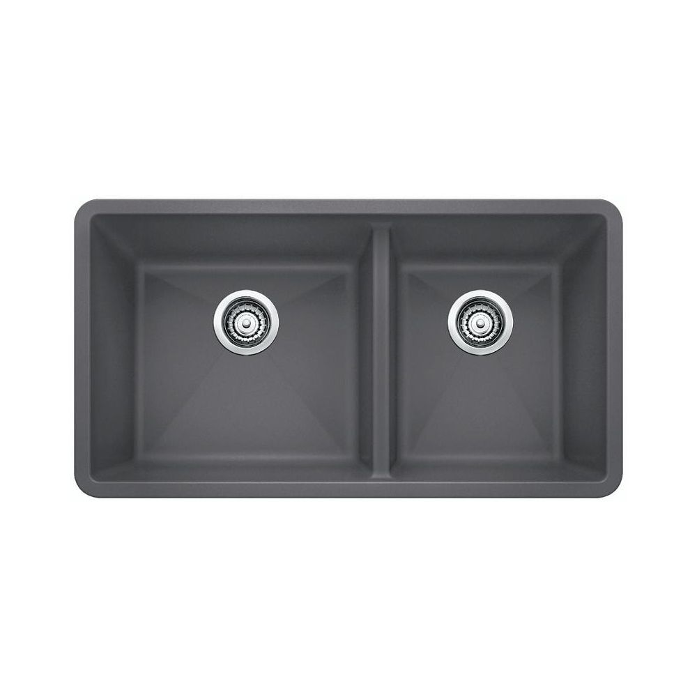 Blanco 401396 Precis U 1.75 Undermount Double Kitchen Sink 1
