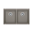 Blanco 401179 Precis U 2 Double Undermount Kitchen Sink 1