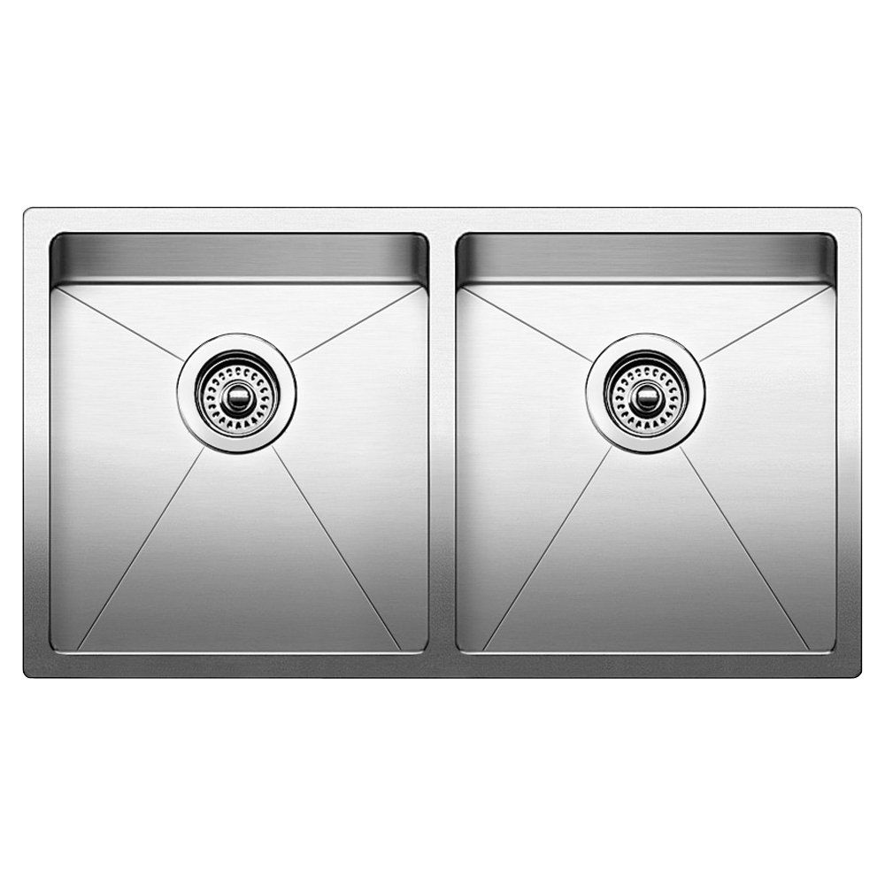 Blanco 401867 Quatrus R15 U 2 Apron Double Kitchen Sink 1