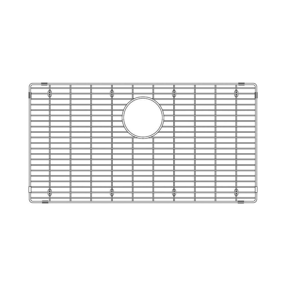 Blanco 406347 Quatrus Super Single Stainless Steel Sink Grid 1