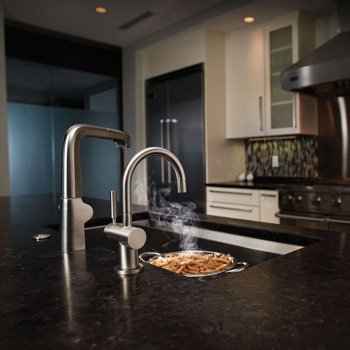 ISE FHC3300 Modern Instant Hot and Cool Water Dispenser Satin Nickel 3