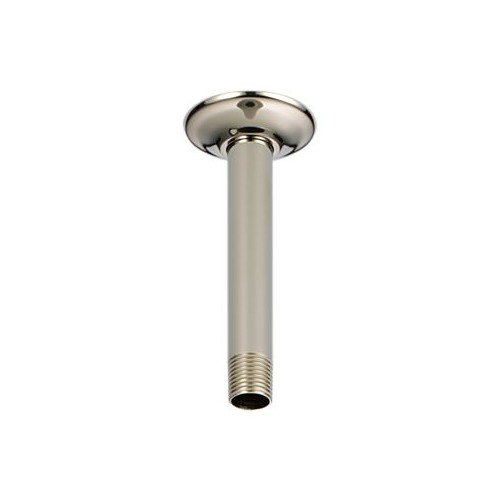 Brizo RP48985PN 6" Ceiling Mount Shower Arm and Flange 1