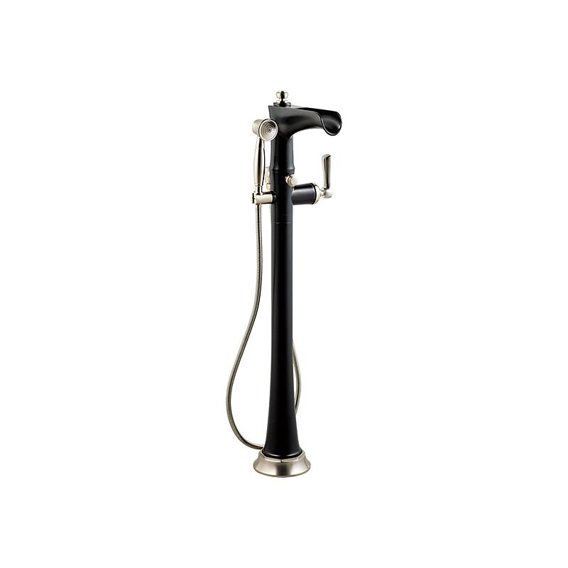 Brizo T70161 Rook Freestanding Floor Mount Tub Filler 1