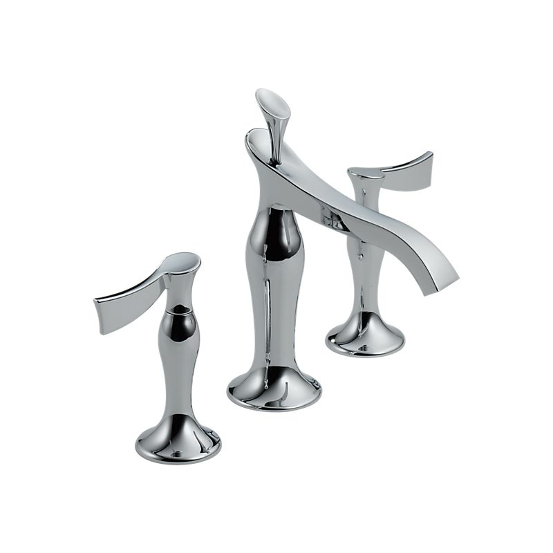 Brizo 65390LF RSVP Widespread Lavatory Faucet Less Handles 1