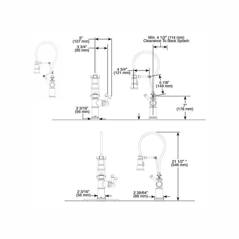 Brizo 64225LF Artesso Smart Touch Articulating Kitchen Faucet Stainless 2