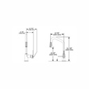 Brizo 63064LF Litze Pull Down Angled Spout Kitchen Faucet Stainless 2