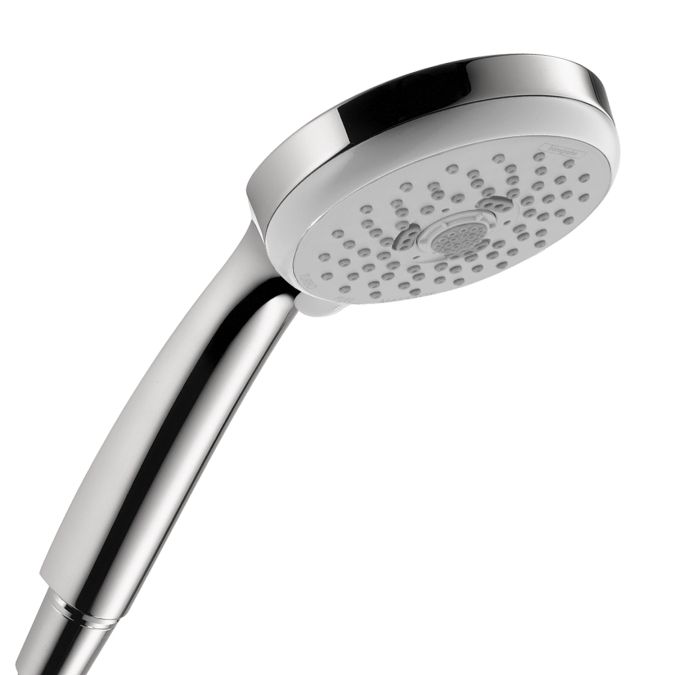 Hansgrohe 04073000 Croma E 100 3 Jet Handshower Chrome 1