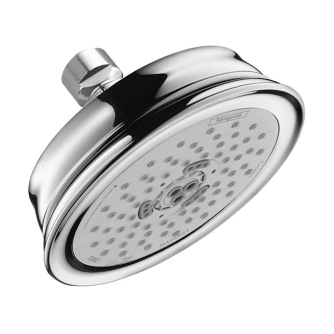 Hansgrohe 04070000 Croma C 100 3 Jet Showerhead Chrome 1