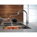 Delta 9159 Trinsic Single Handle Pull Down Kitchen Faucet Matte Black 3