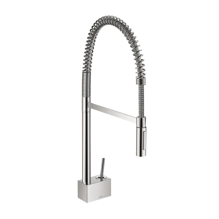 Hansgrohe 10820001 Axor Starck 2 Spray Semi Pro Kitchen Faucet Chrome 1