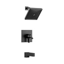 Delta T17474 Zura Monitor 17 Series H2Okinetic Tub & Shower Trim Matte Black 1
