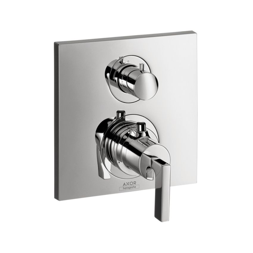 Hansgrohe 39720001 Axor Citterio Thermostatic Trim With Volume Control & Diverter Chrome 1