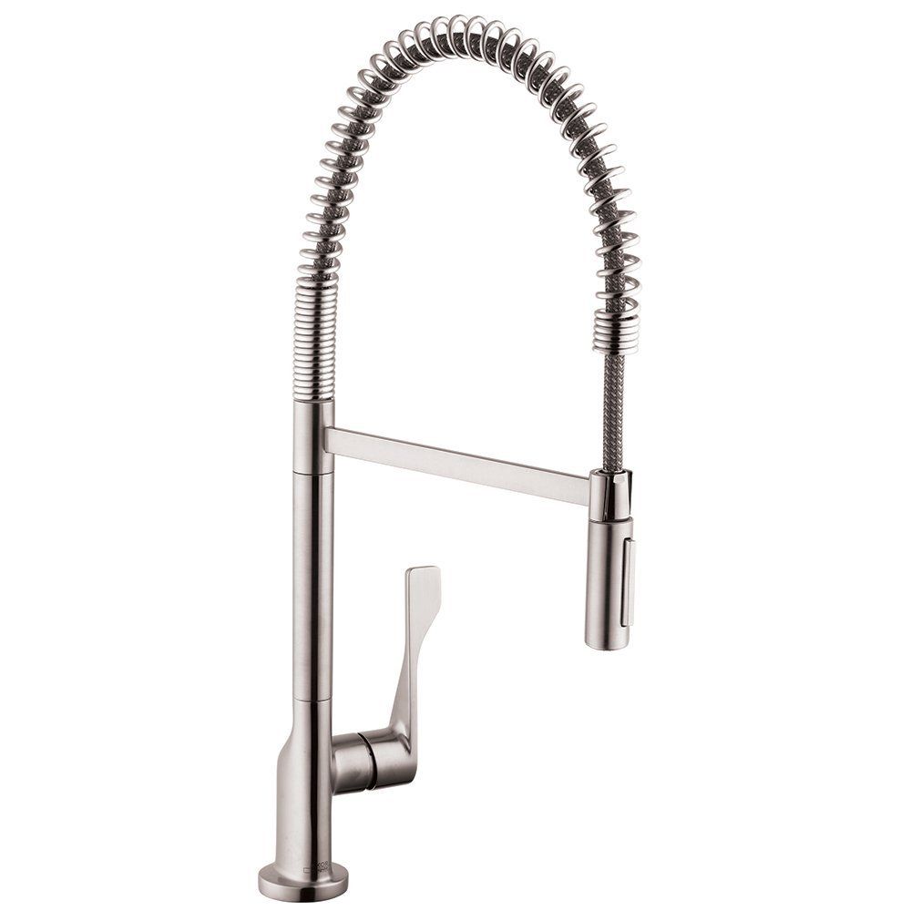 Hansgrohe 39840801 Axor Citterio Semi-Pro Kitchen Faucet Steel Optik 1