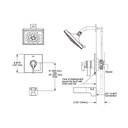 Delta T17474 Zura Monitor 17 Series H2Okinetic Tub & Shower Trim Stainless 2