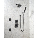 Delta 55140 Zura H2Okinetic 5 Setting Wall Mount Hand Shower Matte Black 1