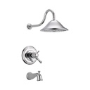 Delta T17T497 Cassidy TempAssure 17T Series Tub & Shower Trim Chrome 1
