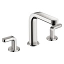 Hansgrohe 31067001 Metris S Widespread Faucet Lever Handles Chrome 1