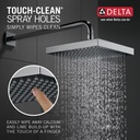 Delta 52841 Raincan Single Setting Shower Head Chrome 1