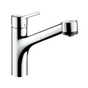 Hansgrohe 06462000 Talis S 2 Spray Kitchen Faucet Pull Out Chrome 1