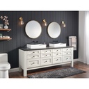 Delta T3559LF Trinsic Single Handle Wall Mount Bathroom Faucet Trim Matte Black 1