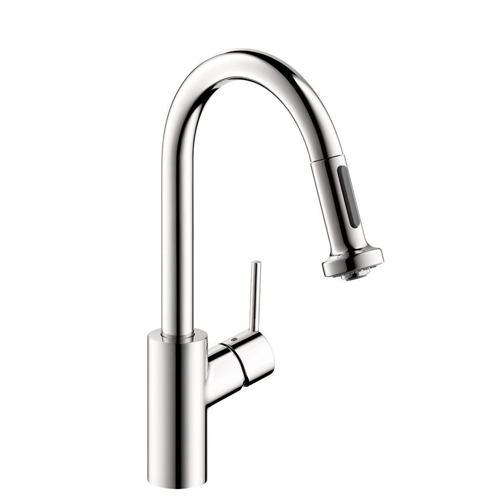 Hansgrohe 04286000 Talis S Prep Kitchen Faucet 2 Spray Pull Down Chrome 1