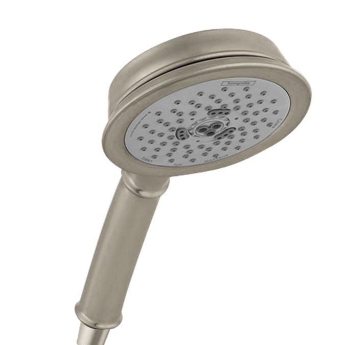 Hansgrohe 04072820 Croma C 100 3 Jet Handshower Brushed Nickel 1