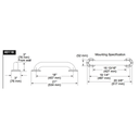 Delta 40118 18 ADA Grab Bar Concealed Mounting Brilliance Stainless 2